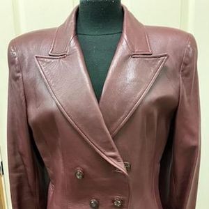 Gucci leather jacket